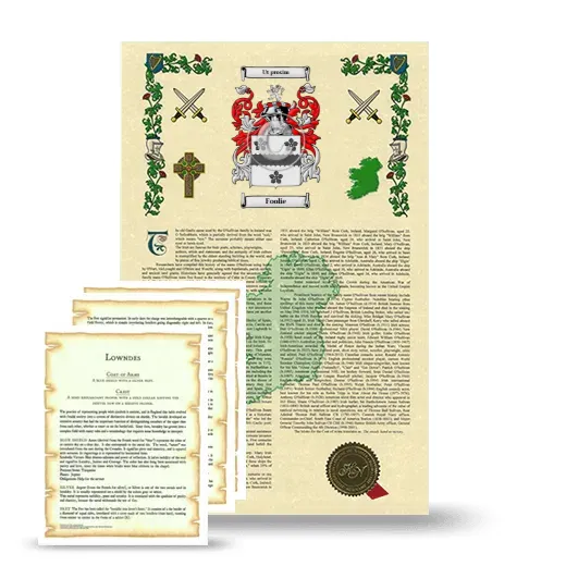 Foolie Armorial History and Symbolism package