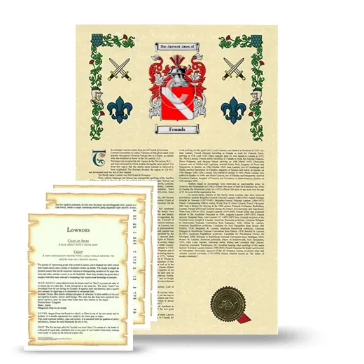 Founds Armorial History and Symbolism package