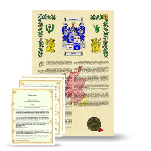Frash Armorial History and Symbolism package