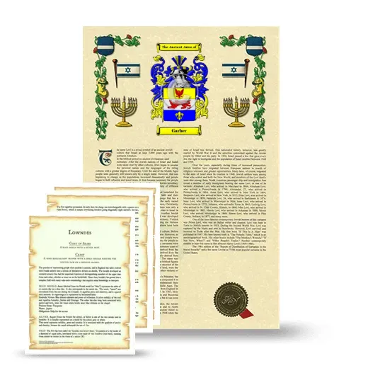 Garber Armorial History and Symbolism package