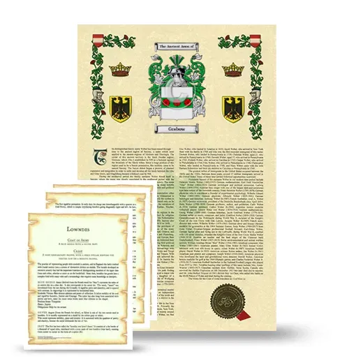 Grabow Armorial History and Symbolism package