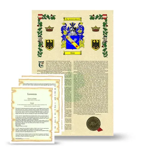Guss Armorial History and Symbolism package