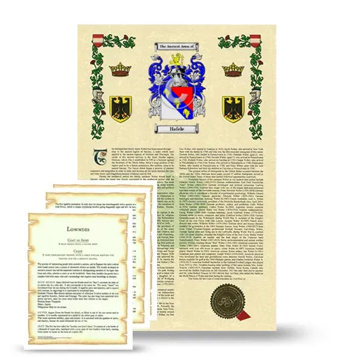 Hafele Armorial History and Symbolism package