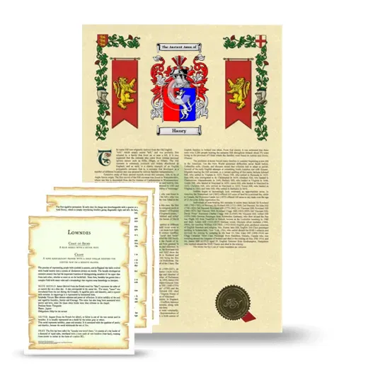 Hancy Armorial History and Symbolism package