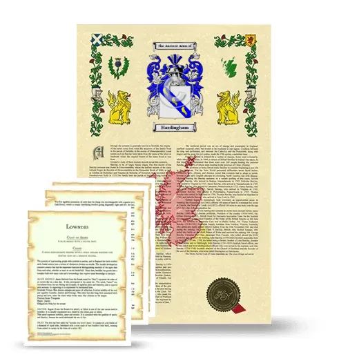 Hardingham Armorial History and Symbolism package