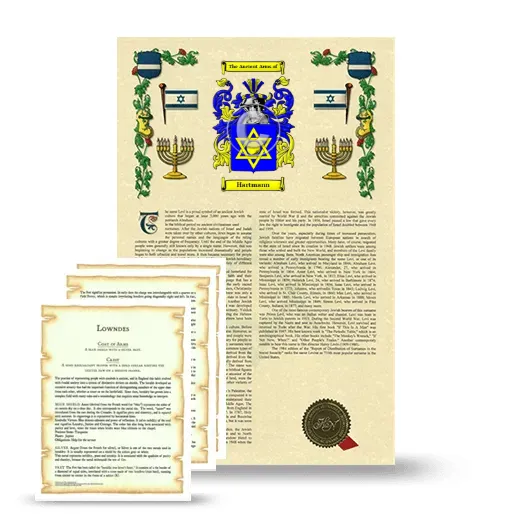 Hartmann Armorial History and Symbolism package