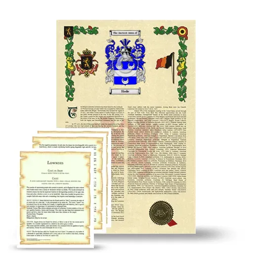Hede Armorial History and Symbolism package