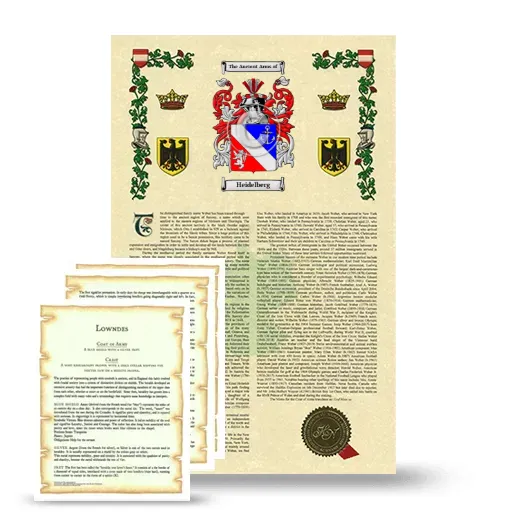 Heidelberg Armorial History and Symbolism package