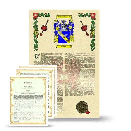 Hoben Armorial History and Symbolism package