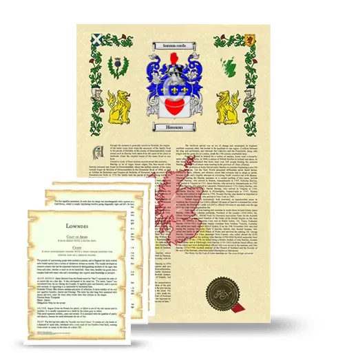 Houson Armorial History and Symbolism package