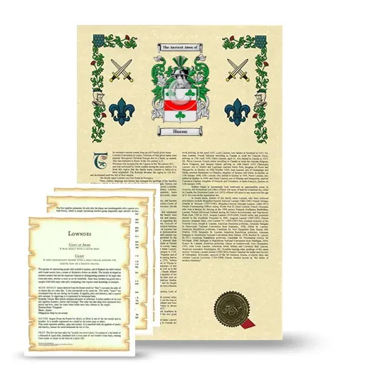 Huron Armorial History and Symbolism package