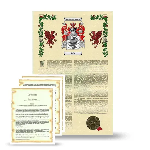 Jeffs Armorial History and Symbolism package