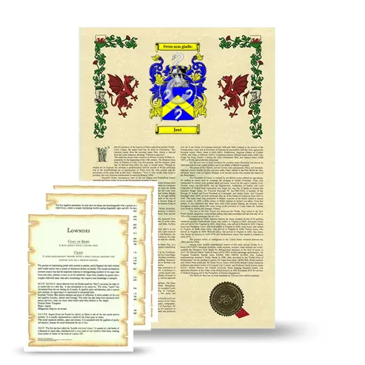 Jest Armorial History and Symbolism package