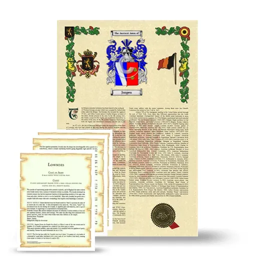 Jurgen Armorial History and Symbolism package
