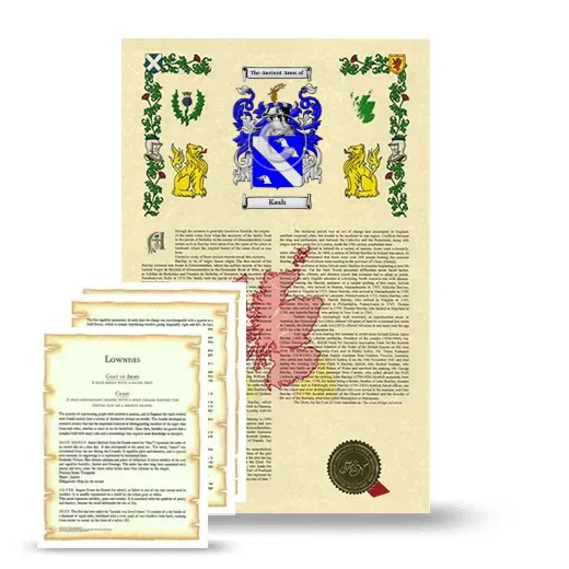 Kash Armorial History and Symbolism package