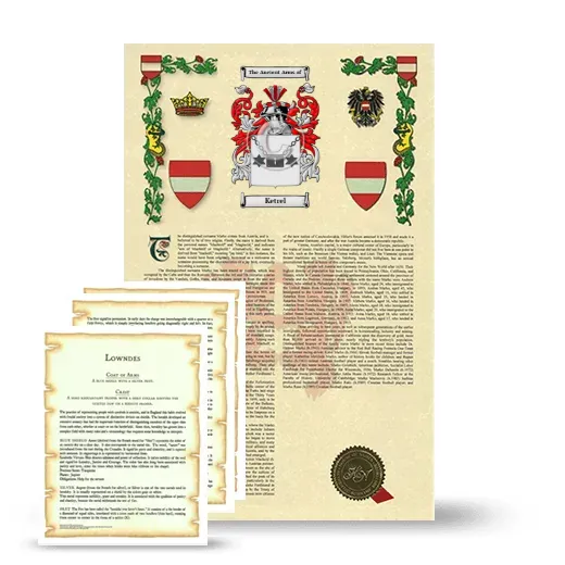 Ketrel Armorial History and Symbolism package