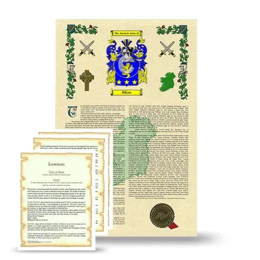 Kilroe Armorial History and Symbolism package