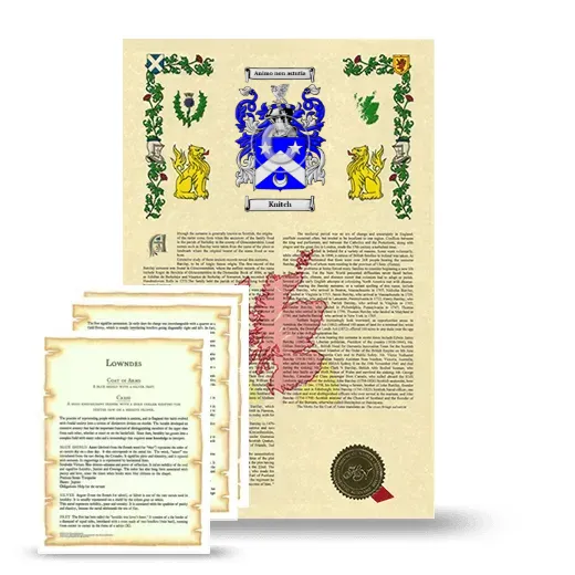 Knitch Armorial History and Symbolism package
