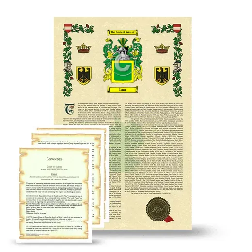 Laar Armorial History and Symbolism package