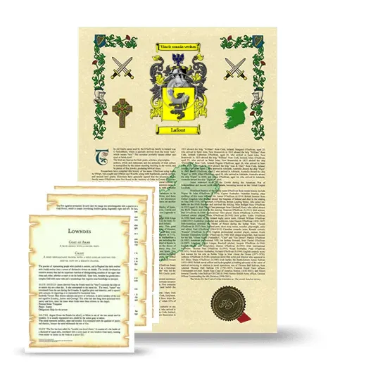 Lafont Armorial History and Symbolism package