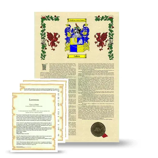Laken Armorial History and Symbolism package