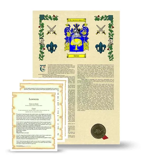 Lecas Armorial History and Symbolism package