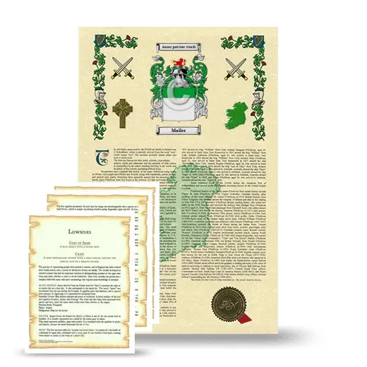 Mailer Armorial History and Symbolism package