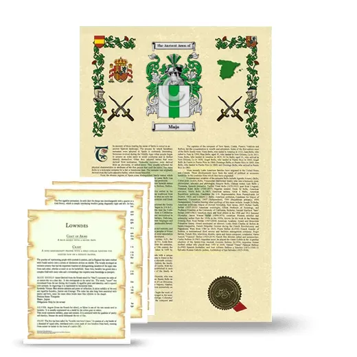 Maja Armorial History and Symbolism package