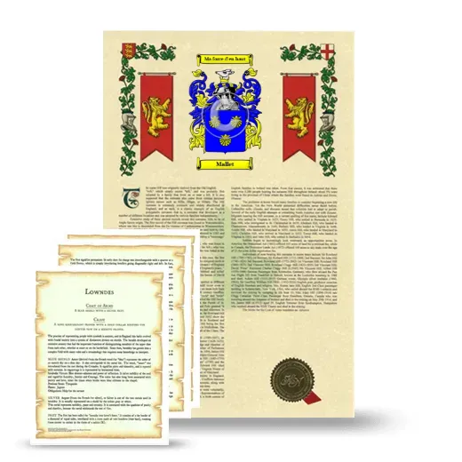 Mallet Armorial History and Symbolism package