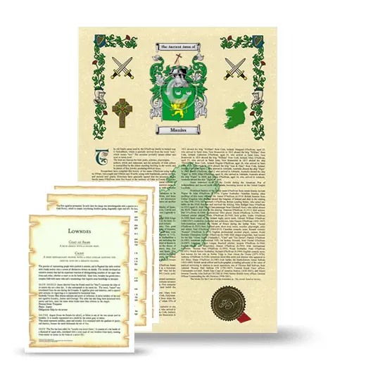 Maniss Armorial History and Symbolism package