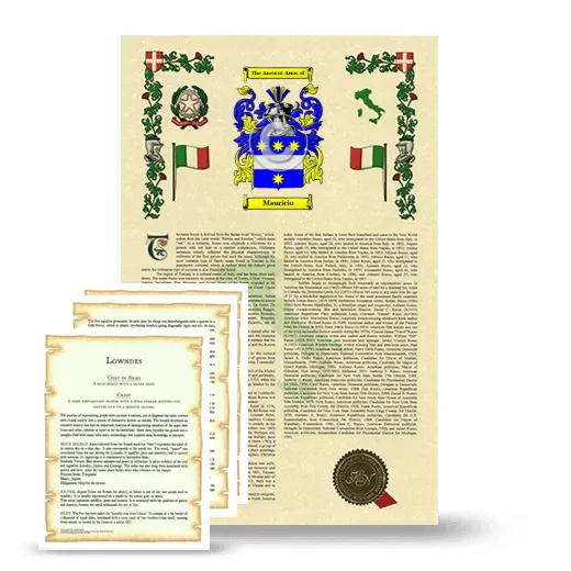 Mauricio Armorial History and Symbolism package