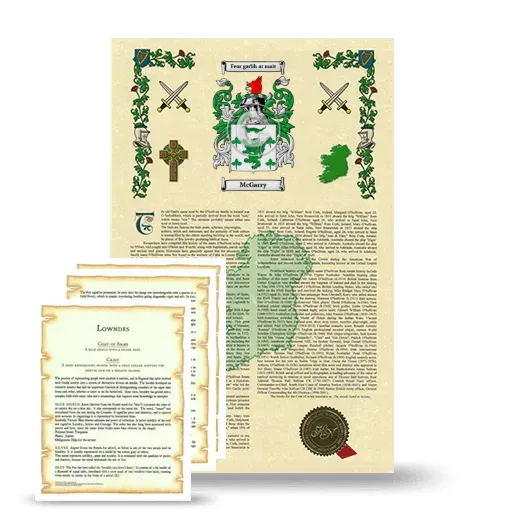 McGarry Armorial History and Symbolism package