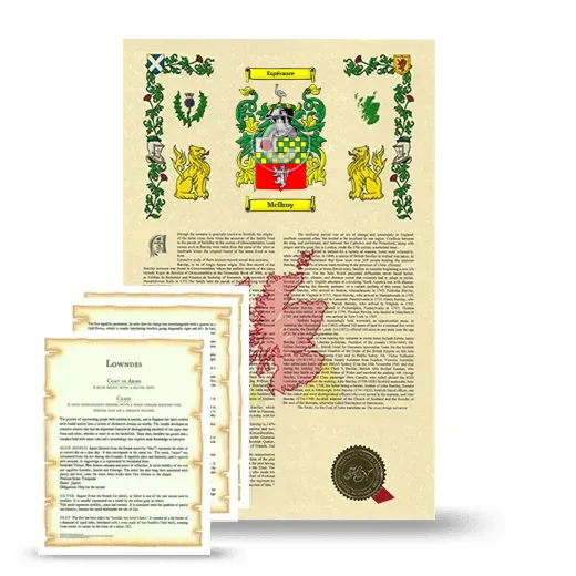 McIlroy Armorial History and Symbolism package