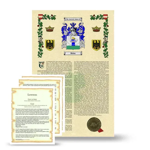 Meier Armorial History and Symbolism package