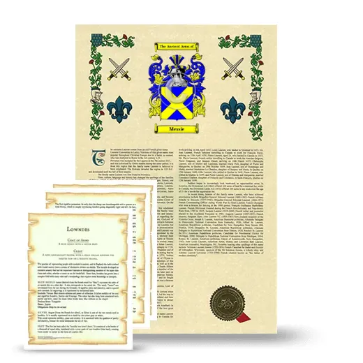 Messie Armorial History and Symbolism package