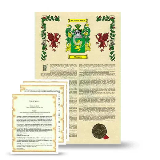 Morgen Armorial History and Symbolism package
