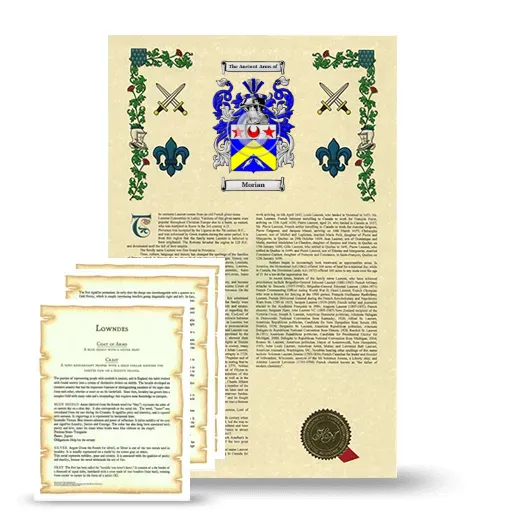 Morian Armorial History and Symbolism package