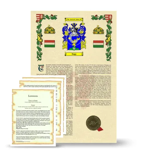 Nagy Armorial History and Symbolism package