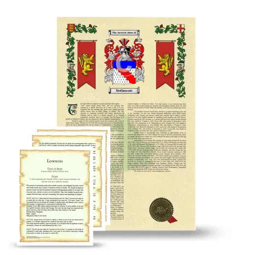 Nethercott Armorial History and Symbolism package