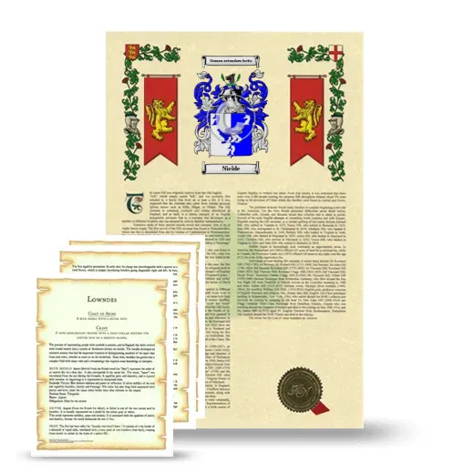 Nielde Armorial History and Symbolism package