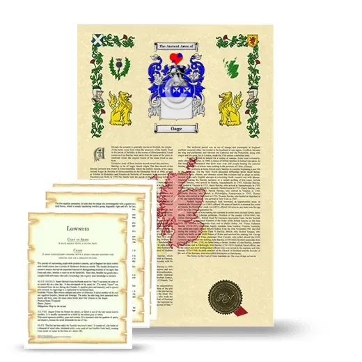 Oage Armorial History and Symbolism package