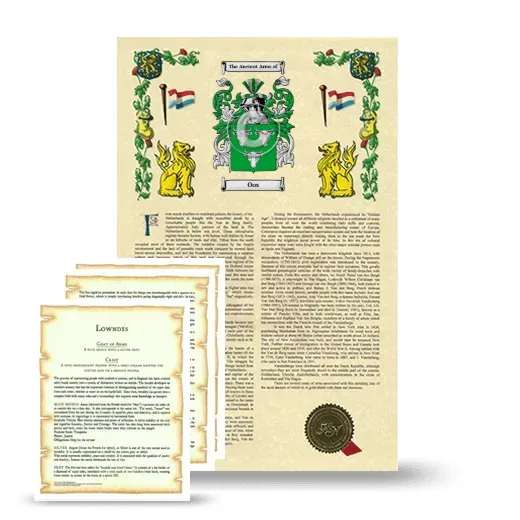 Oos Armorial History and Symbolism package
