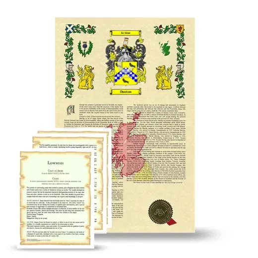 Ouston Armorial History and Symbolism package