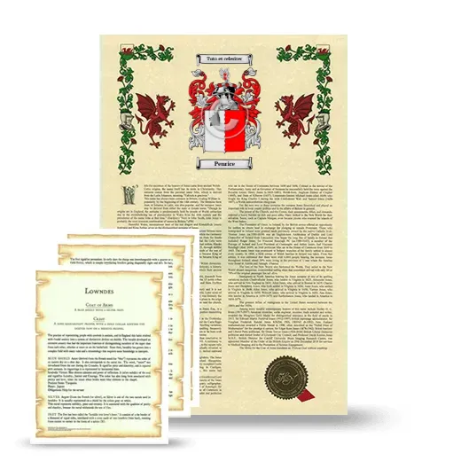 Penrice Armorial History and Symbolism package