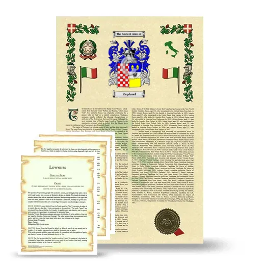 Raphael Armorial History and Symbolism package