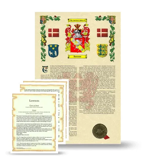 Rasmus Armorial History and Symbolism package