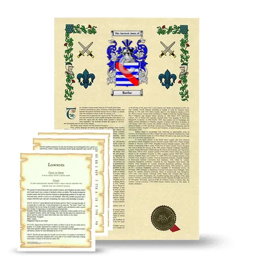 Rathe Armorial History and Symbolism package