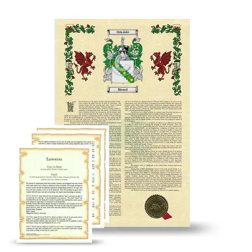 Ricard Armorial History and Symbolism package