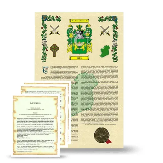 Riley Armorial History and Symbolism package