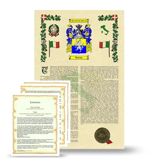 Roman Armorial History and Symbolism package